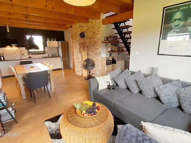 Holiday Home With A Terrace, Sauna, Jacuzzi Миеленко Екстериор снимка