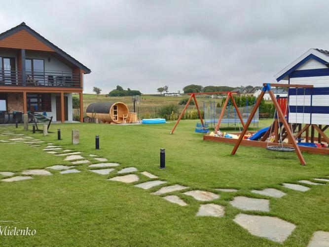Holiday Home With A Terrace, Sauna, Jacuzzi Миеленко Екстериор снимка