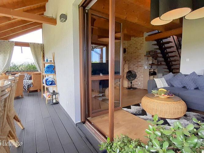 Holiday Home With A Terrace, Sauna, Jacuzzi Миеленко Екстериор снимка